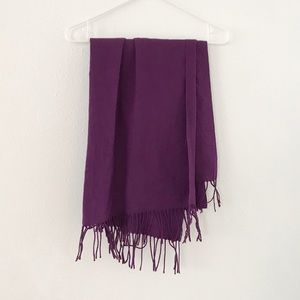 Purple scarf / shawl
